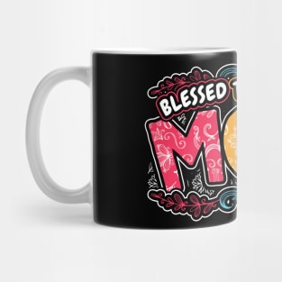 Blessed to be Called Mom Floral Gifts Mug